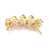 Birds with Branch Alloy Rhinestone Brooch LS-JEWB-O009-11-2