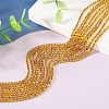 4.8 Yards Iron Rhinestone Cup Chains CH-TA0001-10F-5