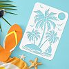 Large Plastic Reusable Drawing Painting Stencils Templates DIY-WH0202-232-3