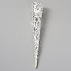 Hollow out Iron Finger Nail Tip Claw Rings AJEW-WH0282-38A-1