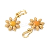 Brass Enamel Charms KK-C110-16B-02G-2