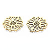 Ion Plating(IP) 201 Stainless Steel Pendants STAS-N098-047LG-3