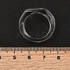 Kids Transparent Acrylic Glue on Ring Base RJEW-P154-01A-02-6