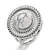 304 Stainless Steel Open Cuff Rings RJEW-C079-16P-2