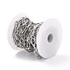 Tarnish Resistant 304 Stainless Steel Link Chains CHC-C020-06P-01-NR-4