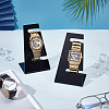 L Shaped Acrylic Single Watch Display Stands ODIS-WH0086-089B-02-4