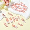 ABS Plastic Full Cover Press On False Nails DIY-CJC0006-13-4