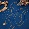DIY Brass Cable Chains Bracelets Necklaces Making Kits DIY-UN0006-22C-2