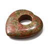 Natural Unakite Pendants G-F708-04G-2