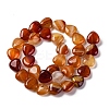 Natural Red Agate Beads Strands G-I372-A03-01-5