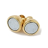 Rack Plating Brass Magnetic Clasps KK-Z070-19G-01-4