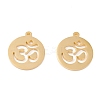 201 Stainless Steel Pendants X-STAS-F231-055G-1