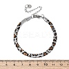 304 Stainless Steel Snake Chain Bracelets for Women BJEW-A034-03P-5