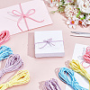 8 Bundles 4 Colors Flat Faux Suede Cord LW-CL0001-03B-4