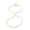Brass Wheat Chain Necklace NJEW-R260-03G-1