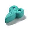 Food Grade Silicone Focal Beads SIL-E010-01C-2