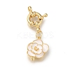 Brass Spring Ring Clasps LS-KK-H480-42G-1