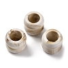Two Tone Opaque Acrylic Beads OACR-Z025-01D-1