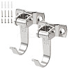 2 Sets Stainless Steel Hook Hangers STAS-HP0001-01B-1