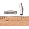 Tarnish Resistant 304 Stainless Steel Bayonet Clasps STAS-F131-22P-4