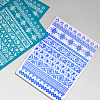 Silk Screen Printing Stencil DIY-WH0341-256-6