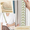 12M Polyester Jacquard Leaf Ribbon OCOR-OC0001-46D-6