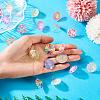 20Pcs 10 Styles Acrylic Pendants MACR-TA0002-20-6
