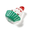 Christmas Theme Opaque Resin Decoden Cabochons RESI-F053-D04-2