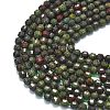 Natural Dragon Blood Beads Strands G-A260-A54-01-3