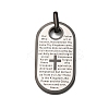 304 Stainless Steel Pendants STAS-P421-12EB-1