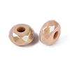 Opaque Acrylic European Beads OACR-E033-23M-2