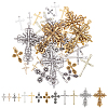 56pcs 14 styles Tibetan Style Alloy Pendants FIND-AR0005-31-1