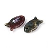 Natural & Synthetic Mixed Gemstone Pendants G-N342-106-3