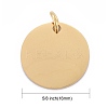 201 Stainless Steel Pendants STAS-S105-T637-2-16-3