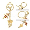 3Pcs Alloy Enamel Keychains KEYC-FS00042-01-3