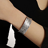 Iron Swirl Grain Cuff Bangles for Women FS-WG8E476-03-1