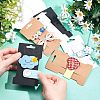 Cardboard Paper Hair Clip Display Cards CDIS-NB0001-04-3
