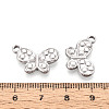 304 Stainless Steel Butterfly Pendants STAS-T069-33P-3