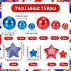 86Pcs 3 Styles Plastic Imitation Pearl Beads OACR-SP0001-75-2