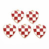 Alloy Enamel Pendants LS-ENAM-S121-176A-RS-1