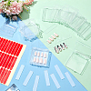 15Pcs Transparent Plastics Hand-wearing Armor Storage Case MRMJ-PH0001-78-5