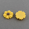 Flatback Hair & Costume Accessories Ornaments Scrapbook Embellishments Resin Flower Daisy Cabochons CRES-Q103-03-1