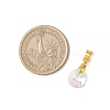 AB Color Plated Glass Charms PALLOY-JF04593-01-2