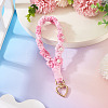 Cotton Braided Flower Pendant Decorations AJEW-TAC0030-032G-07-4