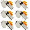 Iron Whistle with Rope NJEW-CN0001-11A-1