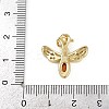 Brass Micro Pave Cubic Zirconia Pendants KK-D409-37G-B-3