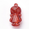 Transparent Acrylic Big Pendants TACR-T002-11-2