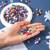 360Pcs 12 Colors Round Imitation Cat Eye Resin Beads OACR-TA0001-12-7