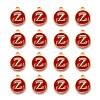 Golden Plated Alloy Enamel Charms X-ENAM-S118-03Z-2