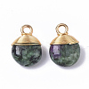 Natural Ruby in Zoisite Pendants G-S359-021B-2
